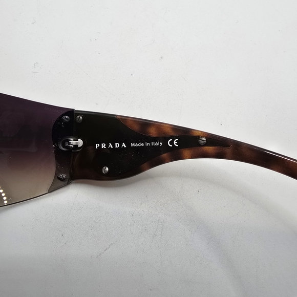Prada Black and Brown Gradient Sunglasses - Picture 2 of 7